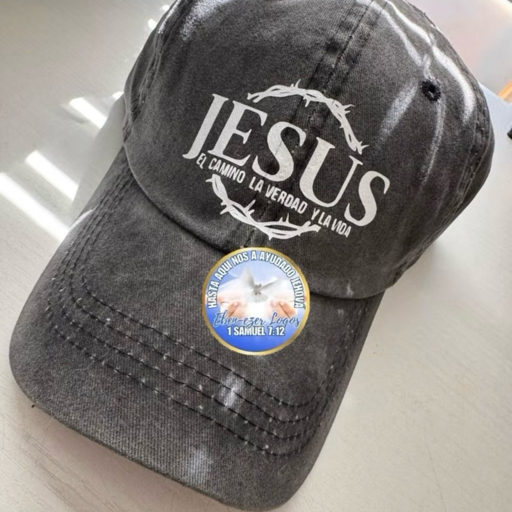 Gray Jesus Hat